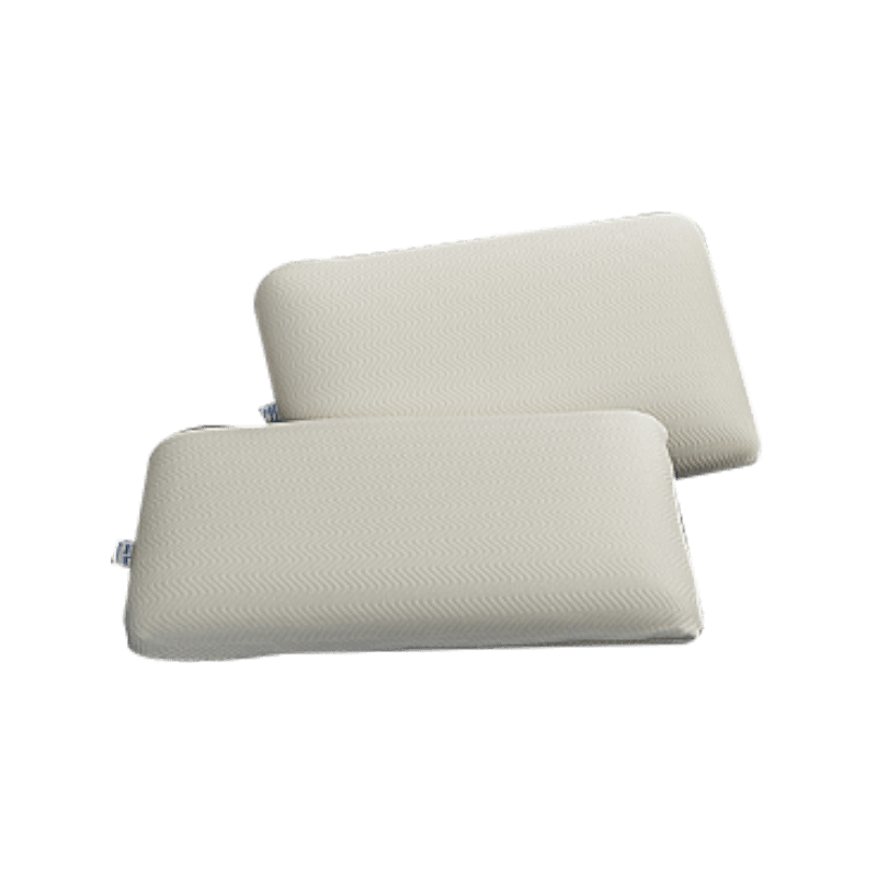 Déantóirí Pillow Foam Cuimhne Coigeartaithe anála Compordach Pillow Eirgeanamaíochta Super Bog, Pillow Cruth Aráin