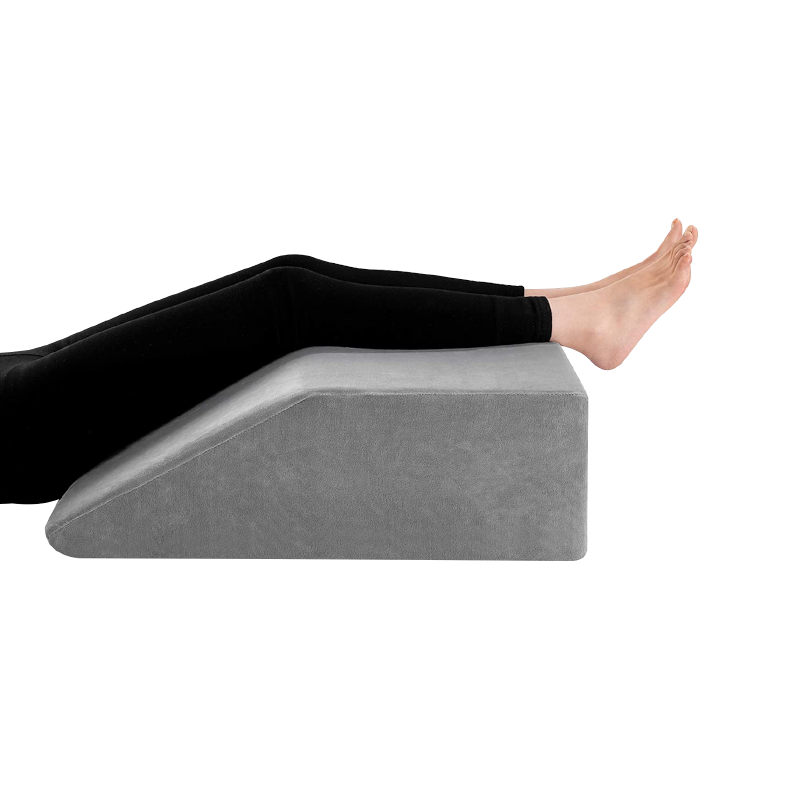 Pillow Wedge Leaba Pillow Léitheoireachta Ardaithe Cosa Inchoigeartaithe & Tacaíocht Chúil Pillow Wedge le haghaidh Tacaíocht Ar ais agus Cosa, le haghaidh Péine Ar ais, Péine Cosa, Toircheas, Pian Comhpháirteach Muineál agus Gualainn, Codlata