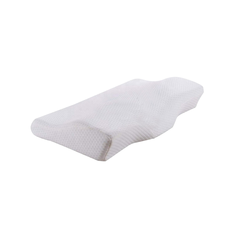 Cluasán Foam Cuimhne Comhrianta Leaba Pillow Gualaigh Bambú Muineál Gualaigh Pillow Cúraim Cheirbheacsach Ortaipéideach le haghaidh Codladh Taoibh agus Cúil