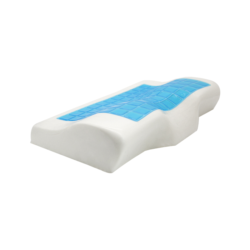 Díol Te Comhrian Cruth Pillow Glóthach Fuarú Pillow Muineál Foam Cuimhne Compordach le Clúdach inbhainte