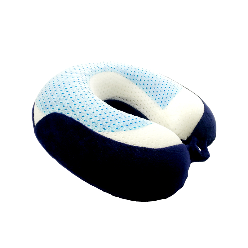 Pillow Foam Cuimhne U-chruthach Glóthach Fuarú Cniotáilte
