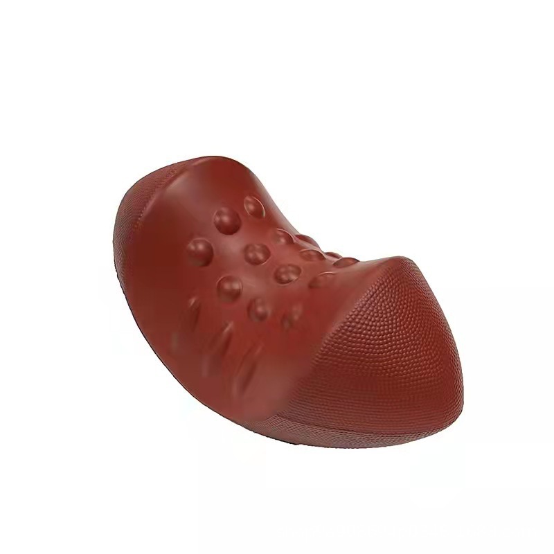 Deisiúchán Pillow Ceirbheacsach Foam Polúireatán PU Droim Droim ar Ais Bow Droim Dhíreach Suathaireacht Tarraingthe Pillow Cuaire Pillow Muineál Ceartúcháin