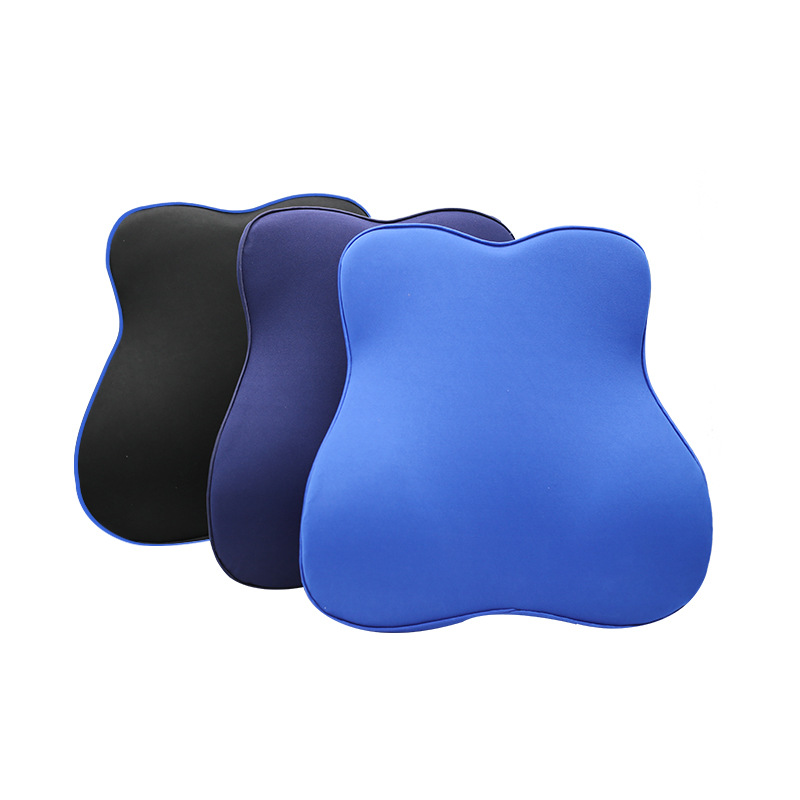 Cluasán Lumbar Gluaisteán Cluasán Lumbar Cuimhne Foam Gluaisteán Suíochán Lumbar Cúloifige Cúil Lumba Pillow Lumbar Suí