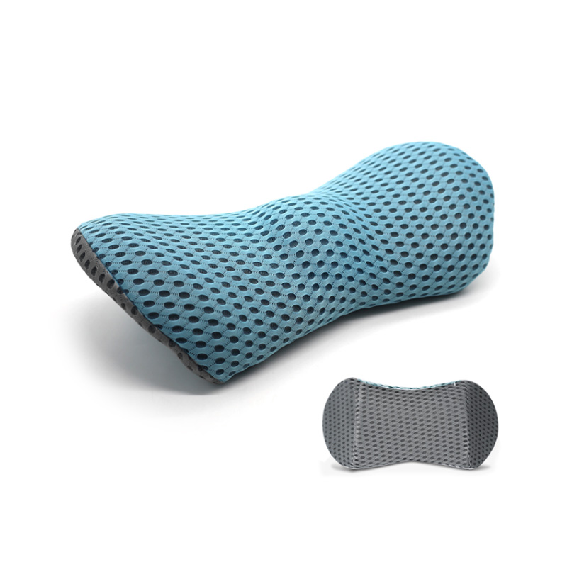 Foam Cuimhne Faoiseamh Péine ar Ais Íochtarach Cúltaca Tacaíocht Lumbar Cluasáin Tacaíocht Staidiúir Ceart Ar ais Pillow Scíthe