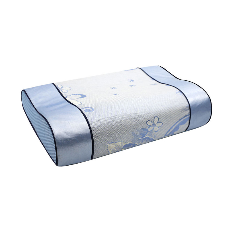 Amazon Hot Sale Chinoiserie Piliúir síoda oighir Clúdach Cás Cuimhne Eirgeanamaíochta Inchoigeartaithe Maisiúil Pillow Muineál Foam le haghaidh Codlata