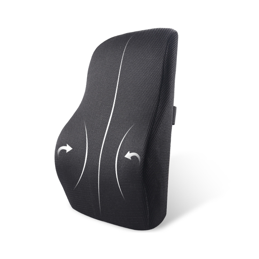Cuasán Trasteorann Suíochán Gluaisteán Lumbar Nua Amazon Suíochán Cuimhne Foam Suíochán Oifige Lumbar Suíochán Lumbar